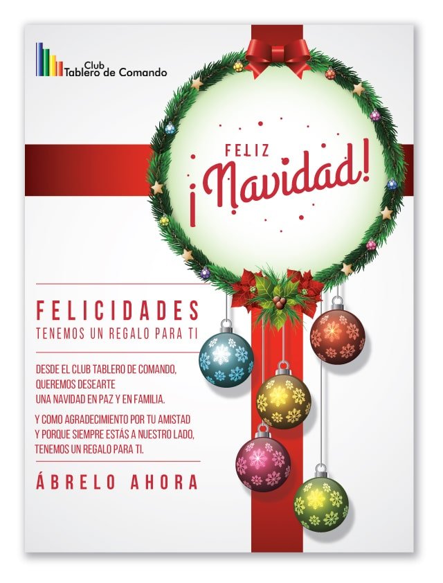 Navidad en el Club Tablero de Comando